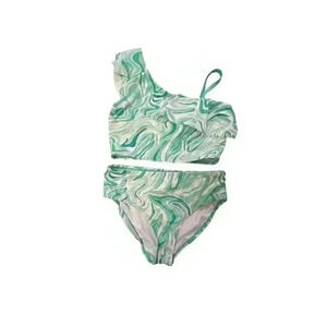 Kanu Surf Girls Avery Beach Sport One Shoulder Tankini SIZE-16